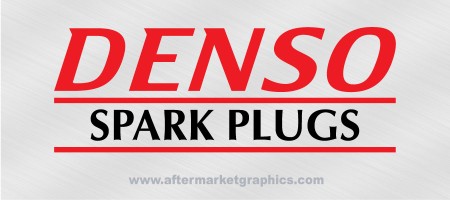 Denso Spark Plugs Decals 02 - Pair (2 pieces)